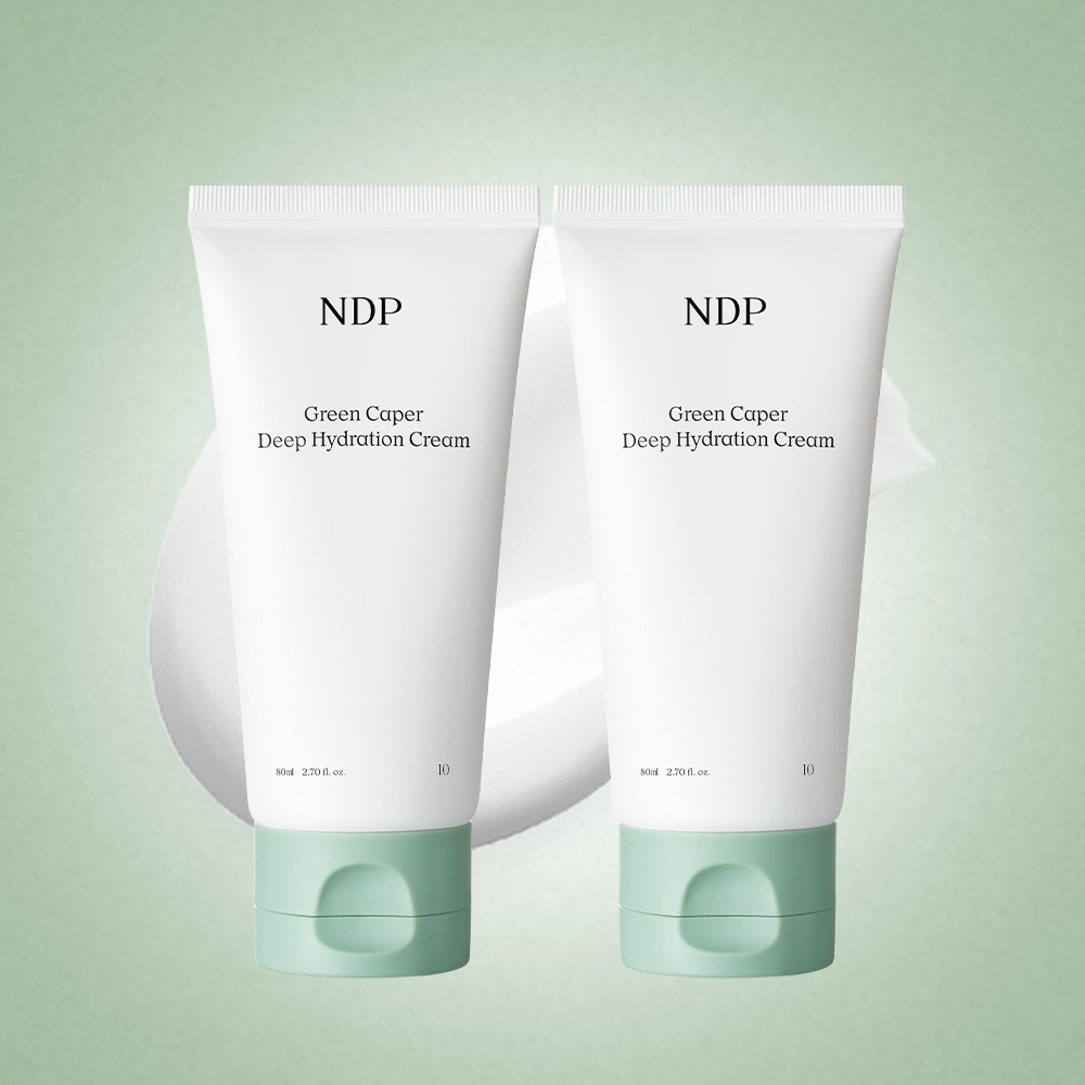 엔디피 NDP 그린 케이퍼 딥 하이드레이션 크림 80ml 2개 세트 솔직 후기 | 피부 타입별 분석 - 대표 이미지