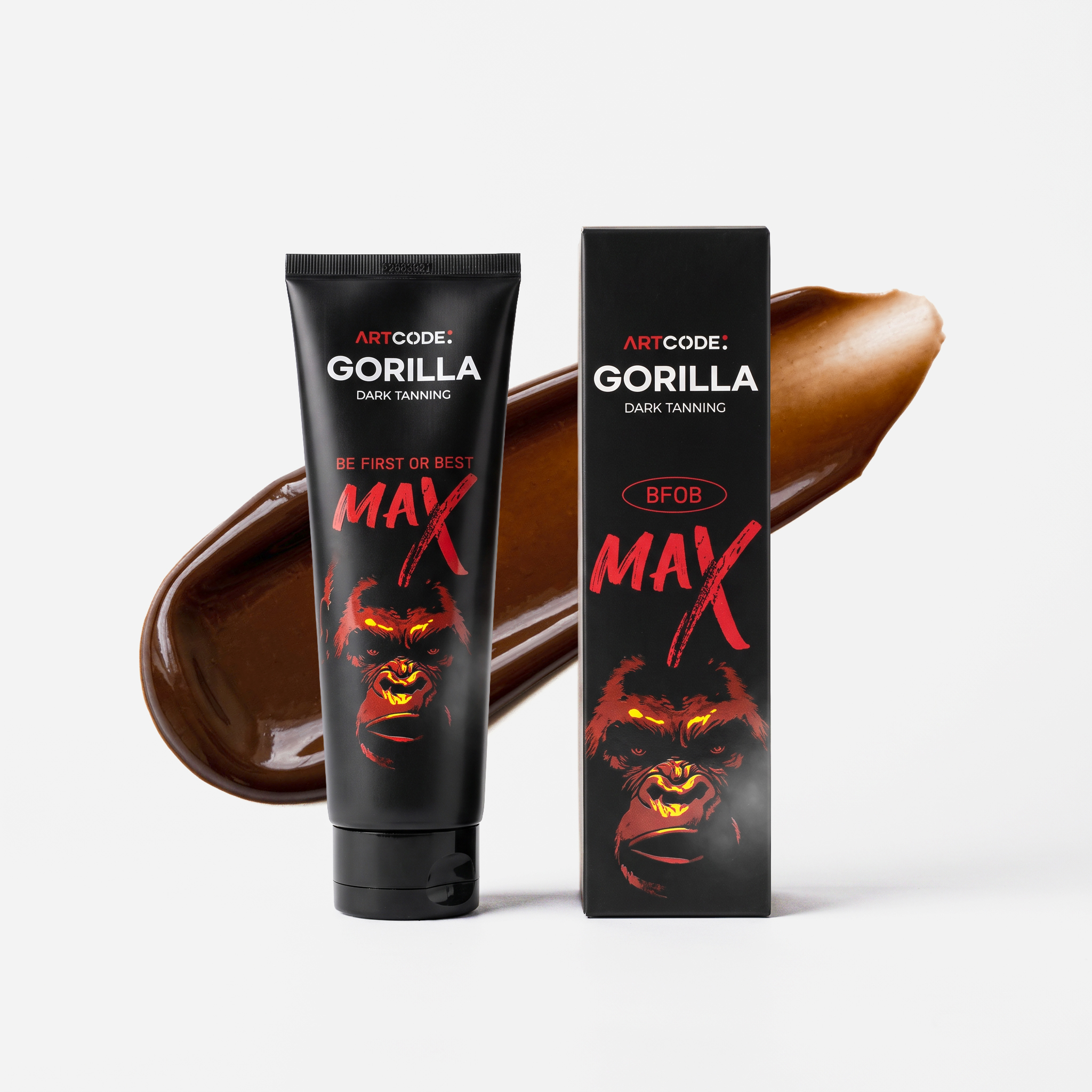 아트코드 고릴라 MAX 최상급자용 태닝로션크림 DHA10% 250ml