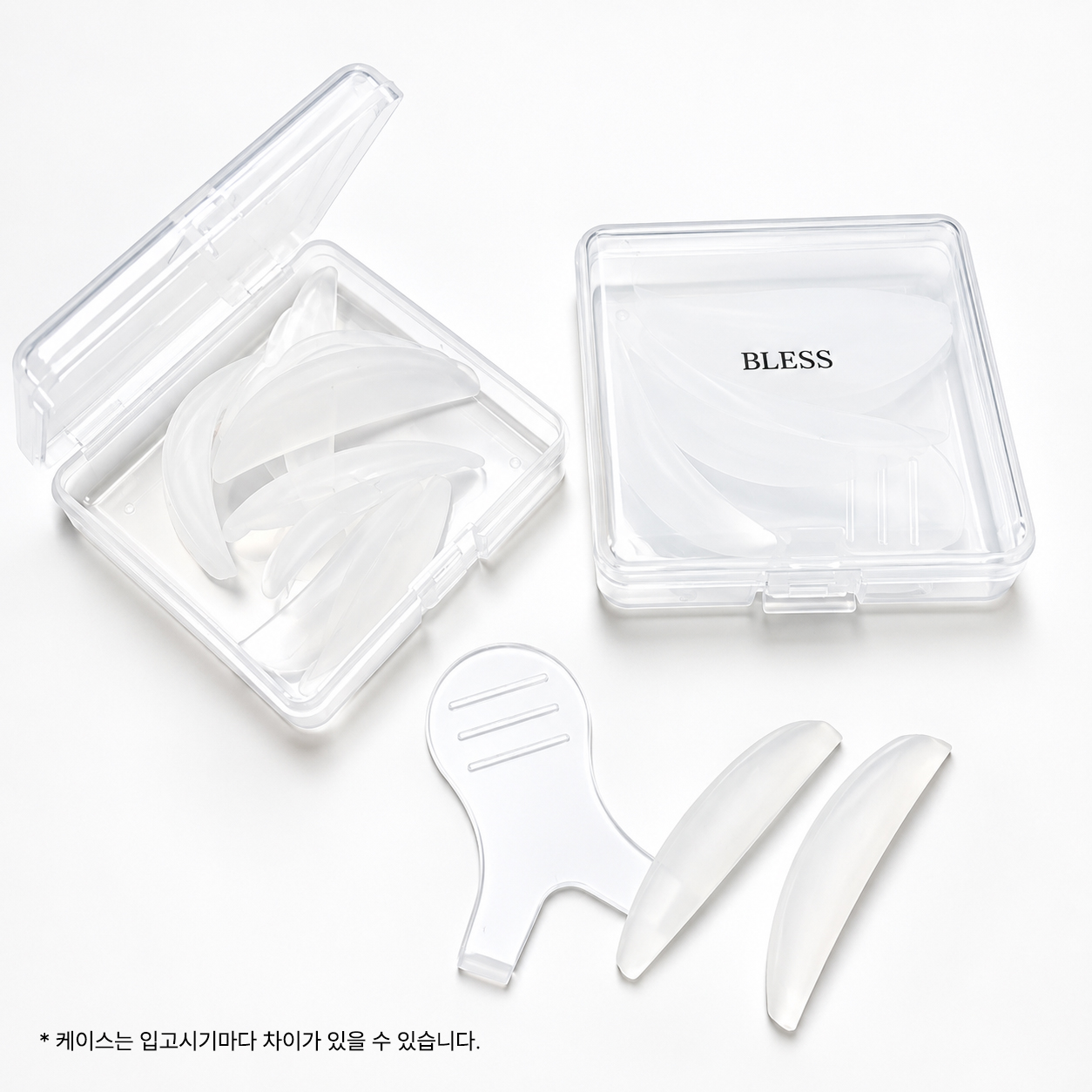 블레스 투명 왕관롯드 5종 Y펌스틱선물 속눈썹펌롯드 펌롯트 이미지 1