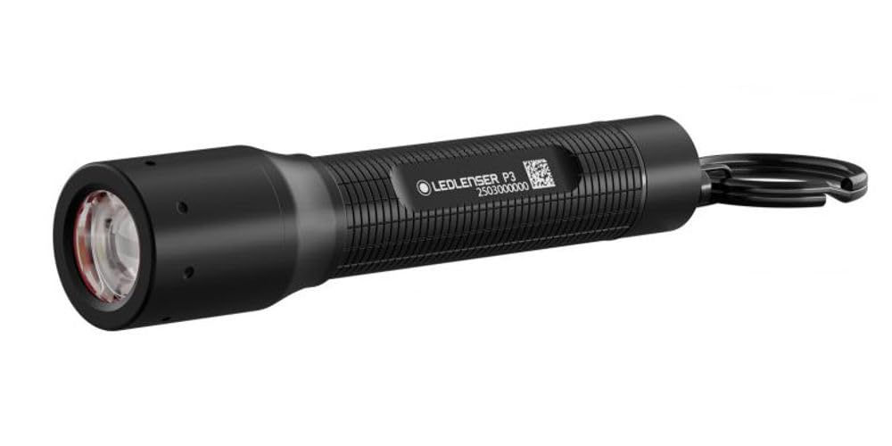 일본직배송 Ledlenser P3 4세대 핸디 라이트 LED 건전지 단일 AA ×1 130 루멘 초점 기능 IP54 수명 방수 장시간 사용 가능 배터리 6.5시간 경량 43g