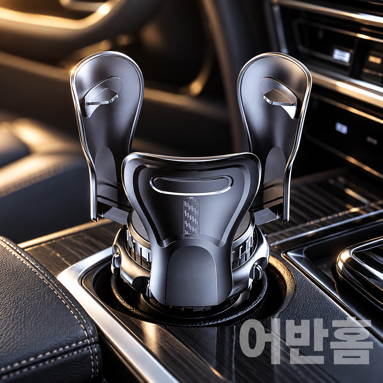어반홈 차량용 컵홀더 확장형 1구 튼튼한 거치대 대형 텀블러OK - 상품 이미지