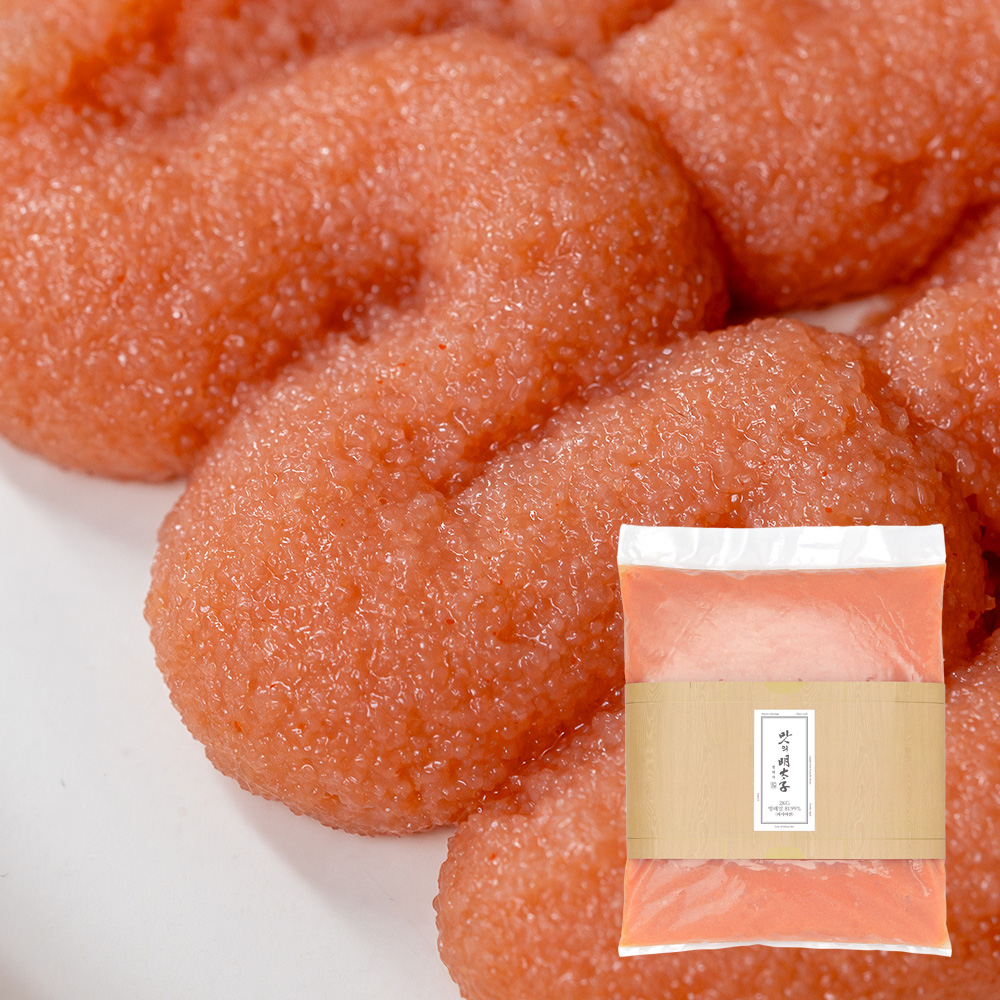 맛의명태자 대용량 알입자 명란 벌크 2kg (저염 짜먹는 업소용 선동명란) - 상품 이미지