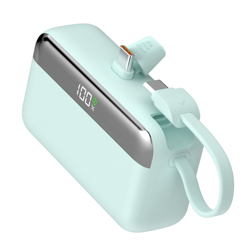 이어맥 팬톤 미니 도킹형 C타입 고속충전 반고체 보조배터리 10000mAh 22.5W 사진 5