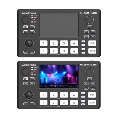 시네트릭 CINETREAK Mixer Plus 4채널 HDMI 비디오 스위처 실시간 멀티뷰 라이브 방송 스트리밍