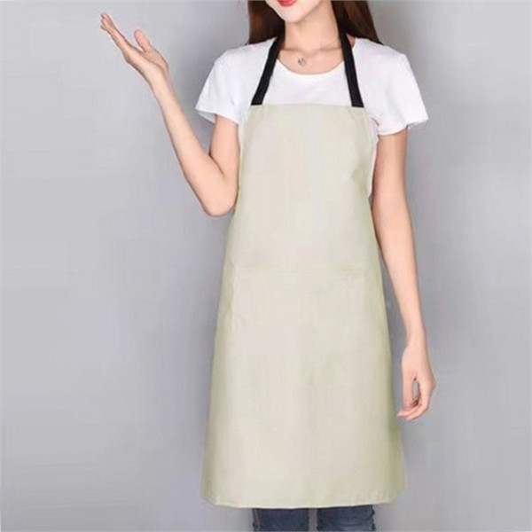 성인용 방수 앞치마 주머니 생활 방수 앞치마 요리용 데일리 주방 - 상품 이미지