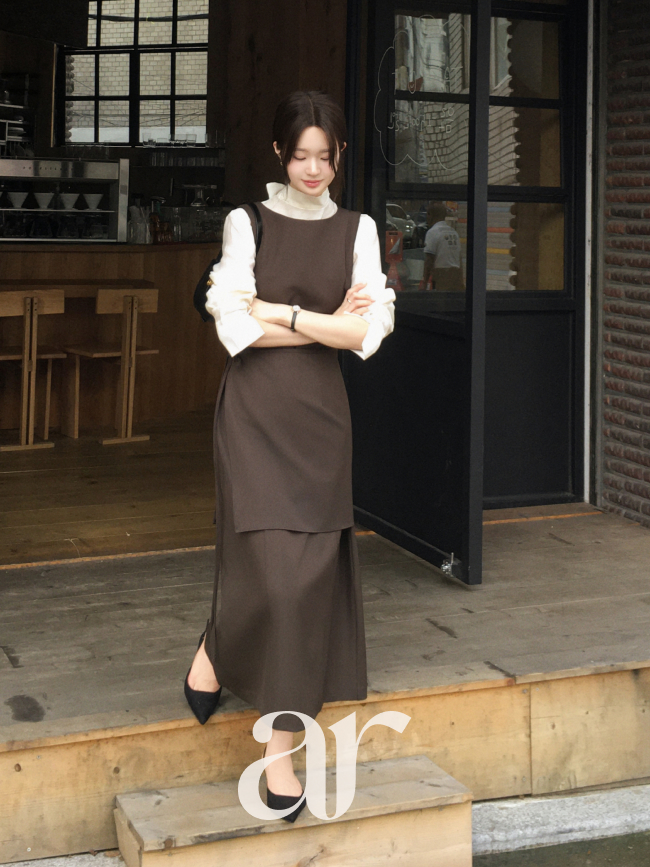 (국내제작) 랩스커트 레이어드 미니 롱 뷔스티에 원피스 op16443 상품 이미지