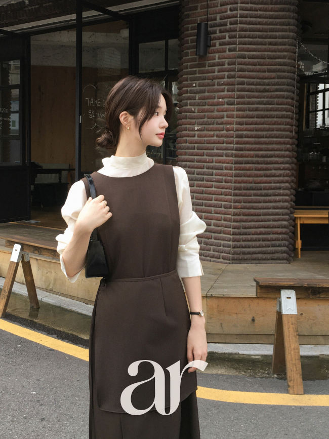 (국내제작) 랩스커트 레이어드 미니 롱 뷔스티에 원피스 op16443 상품 이미지