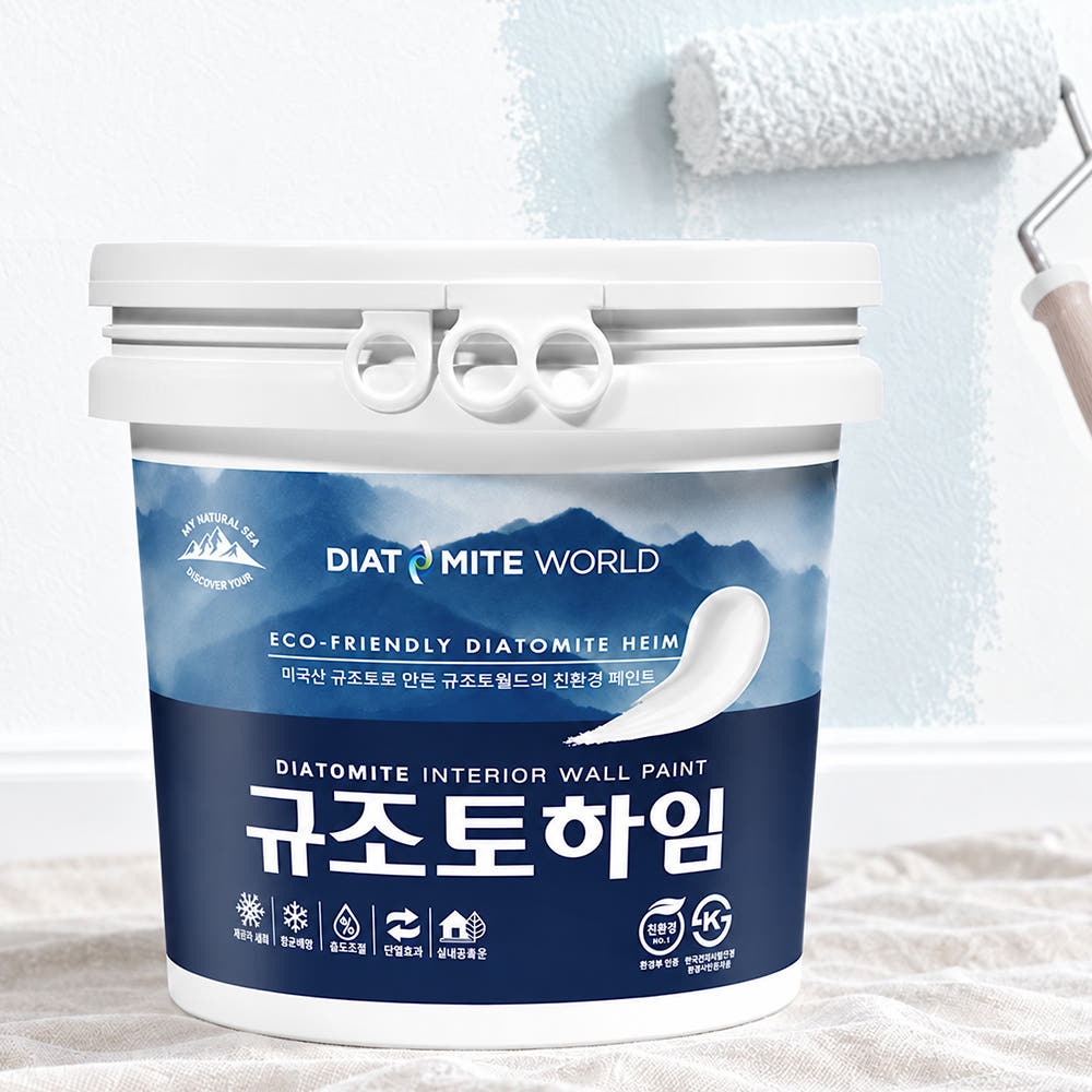 규조토페인트 18kg 결로방지 곰팡이방지 백강화 단열 가격 추이 규조토월드 규조토페인트 18kg 결로방지 곰팡이방지 백강화 단열 - 최저가 106,000원