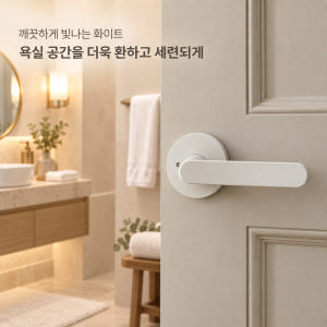 100% 국산 항균 목문레버 도체201 녹 변색에 강한 목문 레버 도어락... 솔직 후기 | 실제 배치 사진 포함 - 상품 이미지 3