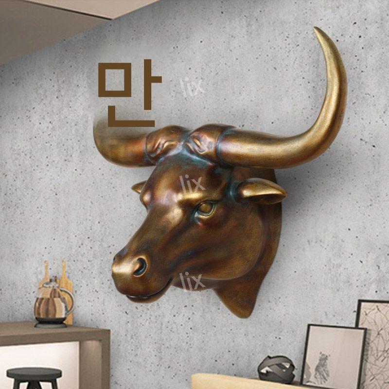 빈티지 트로피 골드 소품 감성강화 디자인 화려 선물 레트로 동물 기념 헌팅 인테리어 - 상품 이미지