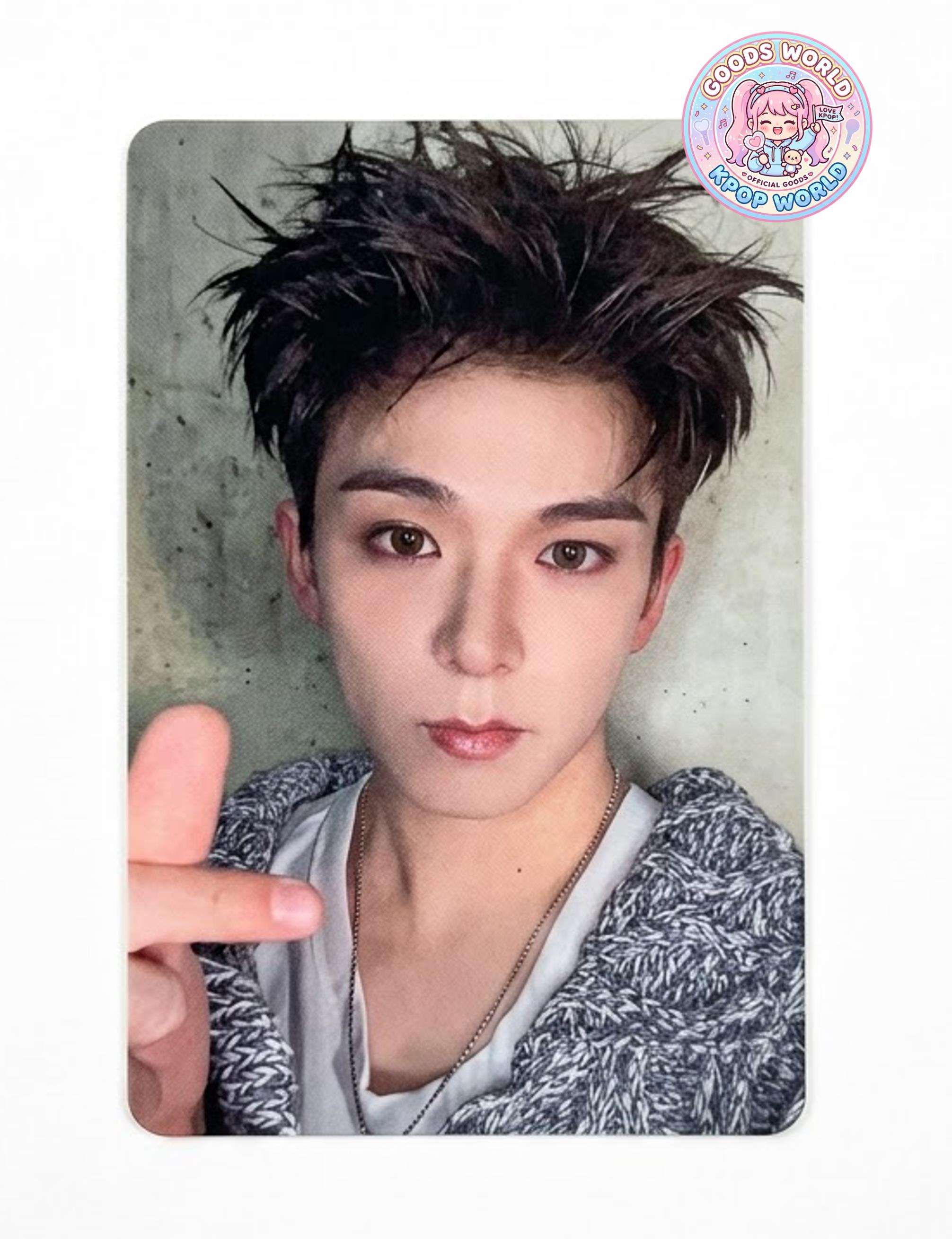 [TREASURE] TREASURE 旭 PLEASURE YELLOW バージョン フォトカード ポカ [TREASURE] Asahi Photocard