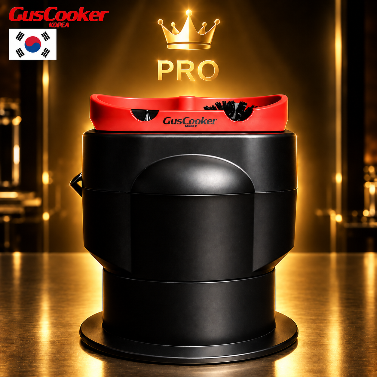 구스쿠커 퍽클리너 프로 PRO 몬스터 포터필터 클리너 바스켓 자동 넉박스 커피퍽제거 국산 - 상품 이미지