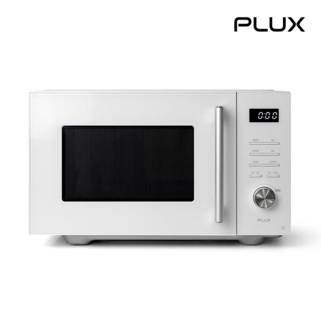 플럭스 무회전 플랫 전자레인지 25L 대용량 가정용 전자렌지 PLX-MW2514FELWT