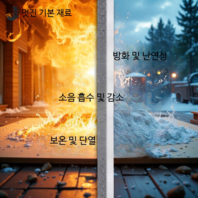 접착식 단열보드 벽 외벽 천장 바닥 결로방지 보온재 건축용 고밀도 단열시트 차단재 베란다 - 상세 이미지 4