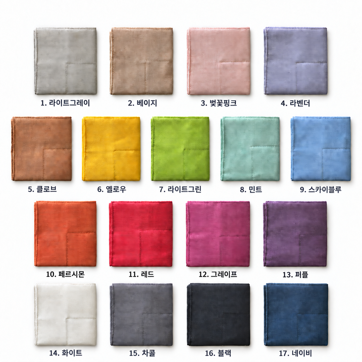 반이노우에 일본 카야 행주 면 8겹 키친크로스 고급 거즈 행주 25x29cm, 라이트그린 - 상세 이미지 3