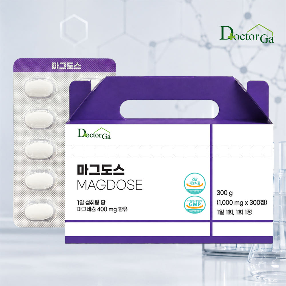 마그도스 마그네슘 400mg 300정 가격 추이 닥터가 마그도스 마그네슘 400mg 300정 - 최저가 70,000원