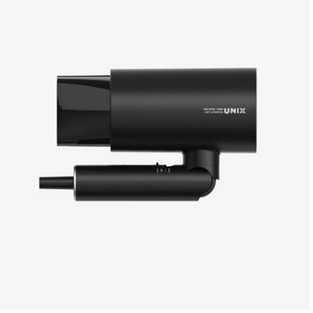 유닉스 드라이기 접이식 파워 이온 에센셜 블랙 1800W UN-A3418