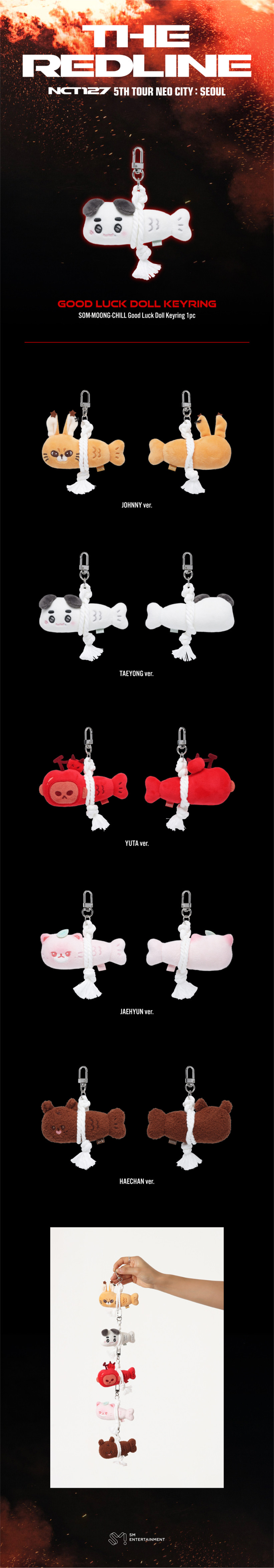 NCT 127 Good Luck Doll Keyring — NCT 127