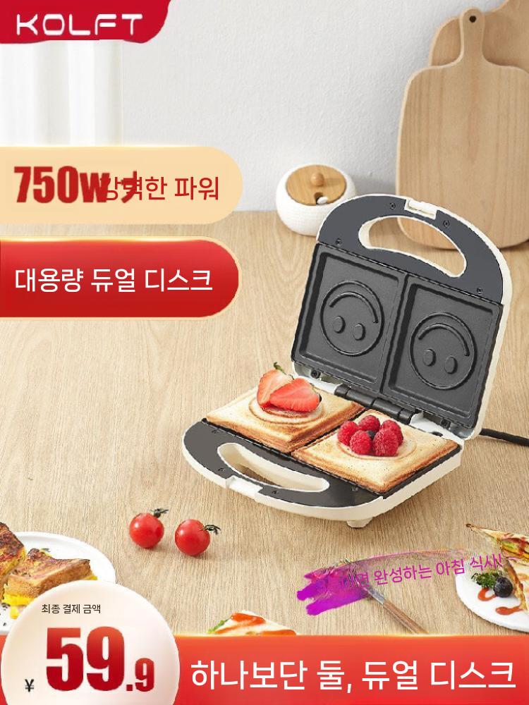 누름식 토스트기 샌드위치 그릴팬 레트로 토스터 본체 - 상세 이미지 2