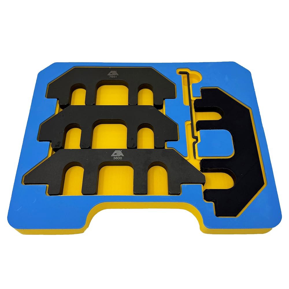 CTA Tools 9203 마스터 타이밍 툴 키트 - 포드 에코부스트 2.7L, 3.0L, 3.5L 호환 캠 홀딩 툴, 체인 서비스, 엔진 락킹 포함 완전 솔루션 - 상품 이미지