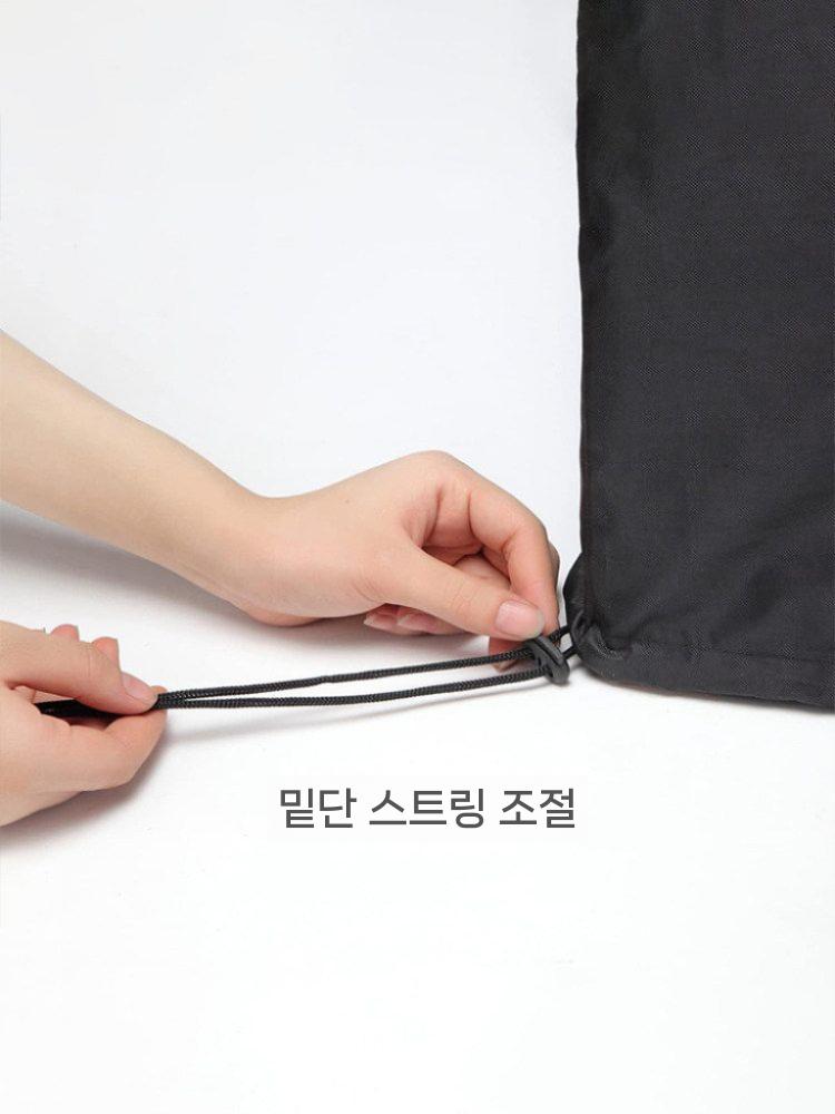 당구대 커버 방수 덮개 대대용 보호 천막 먼지 보관 브라운 길이245x폭140x높이20cm - 상세 이미지 5