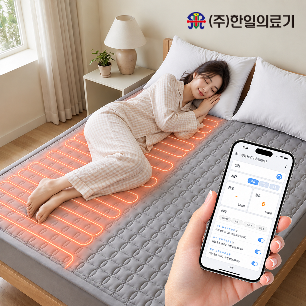 스마트온 전기매트 IoT 카본 탄소 앱연동 전자파차단 분리난방 - 상품 이미지