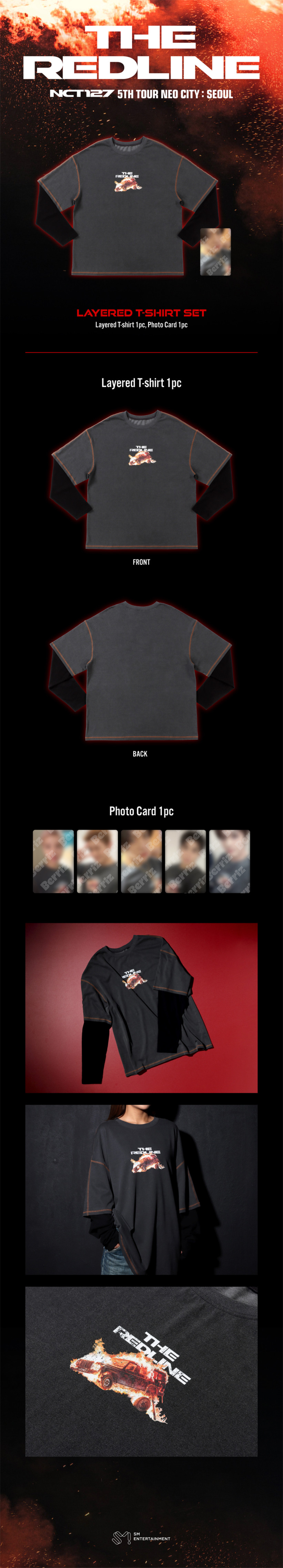 NCT 127 Layered T-Shirt Set — NCT 127