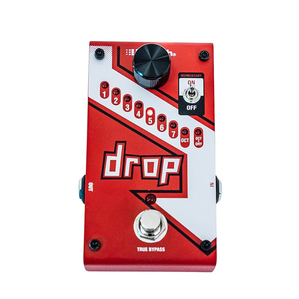 DigiTech 드롭 컴팩트 폴리포닉 튠 피치 시프터 Pedal only - 상품 이미지