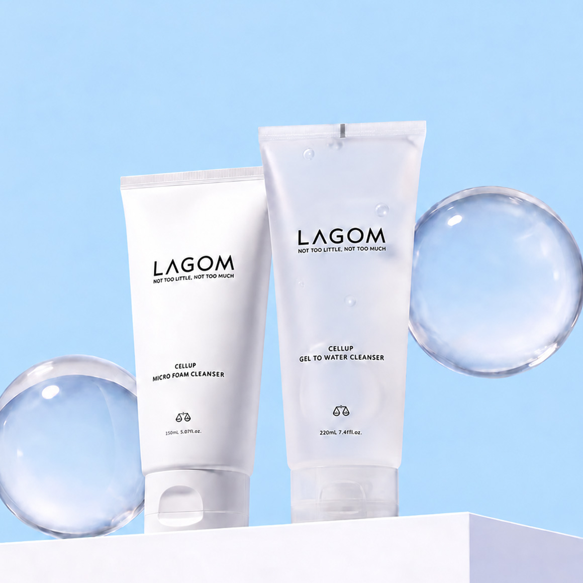 수분 폼클렌징 듀오 마이크로 폼 클렌저150mL+젤 투 워터 클렌저220mL