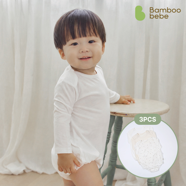 밤부 베이직 바디슈트 3p