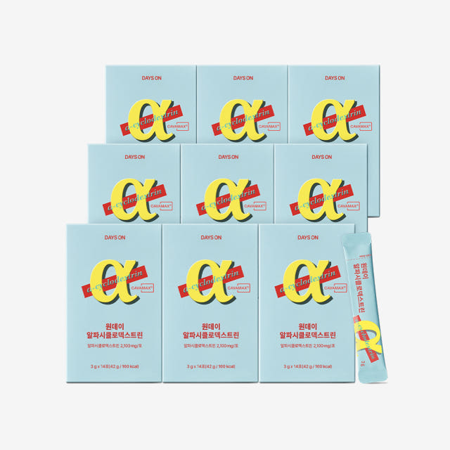 알파CD 원데이 알파시클로덱스트린 맛있는 파인애플맛 14포