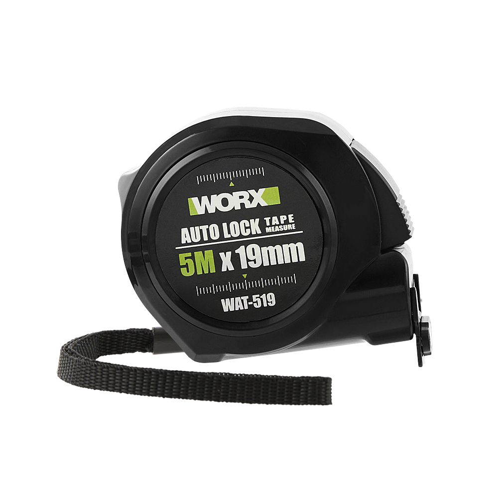 웍스 오토락 줄자 5mx19mm 단면 WAT-519 - 상품 이미지