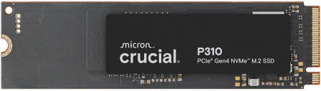 [해외]노트북 데스크톱(PC) 휴대용 게임 콘솔용으로 최대 7100MB/s 속도의 Crucial P310 1TB SSD PCIe Gen4 NVMe M.2 타입 Acronis P31