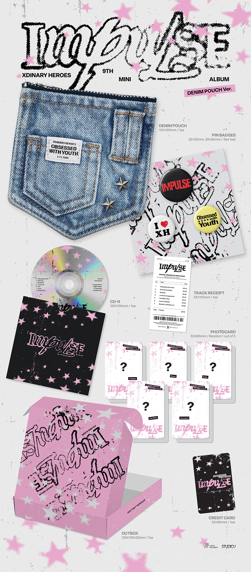 IMPULSE Mini Album — Xdinary Heroes