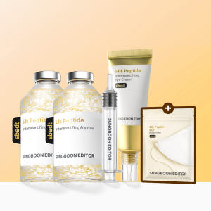 성분에디터 실크 펩타이드 앰플 60ml 2개 + 아이크림 50ml (쇼핑... 솔직 후기 | 피부 타입별 분석 - 상품 이미지 1