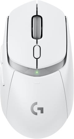 [해외]G309 라이트스피드 무선 게이밍 마우스 광 스위치 파워플레이 충전 지원 68g 및 AA 배터리 86g 300시간 이상 수명 6버튼 PC/Mac 호환 White Mouse