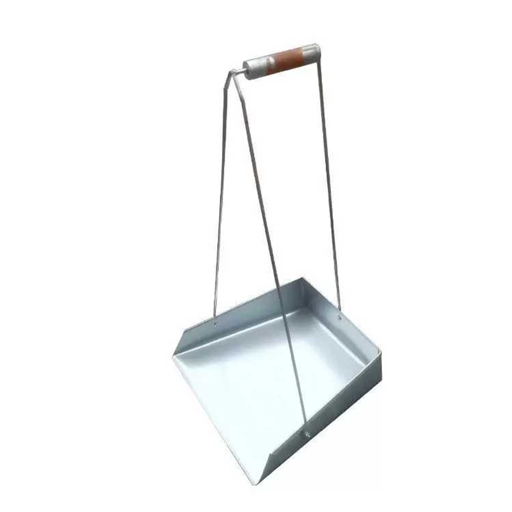 스테인리스 쓰레받기 야외용 학교 철제 마당 청소도구 정리 쓰레받기 (일반 53cm) - 상품 이미지