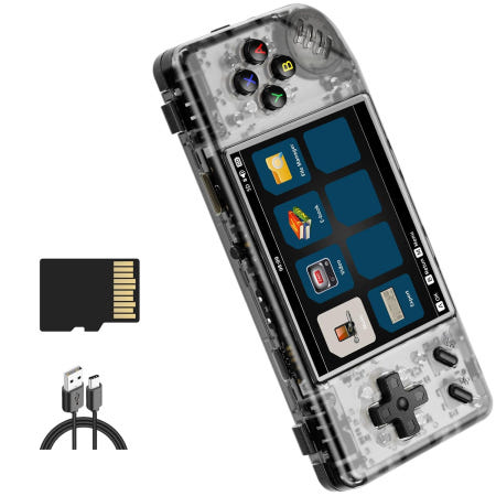 [해외]ANBERNIC RG28XX 레트로 핸드헬드 게임 콘솔 리눅스 시스템 2.83인치 IPS 화면 32GB 내장 5516 클래식 H700 쿼드코어 TV 출력 3100mAh Bl