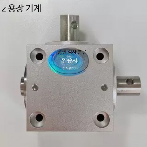 베벨기어 감속기 직각 기어박스 2축 3축 산업용 - 상세 이미지 2