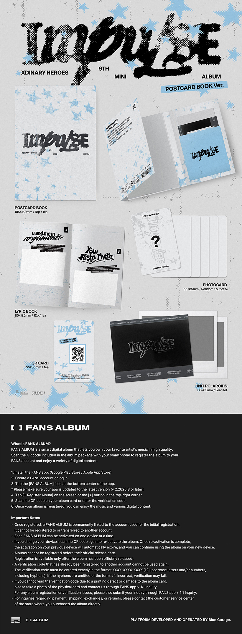 IMPULSE Mini Album — Xdinary Heroes