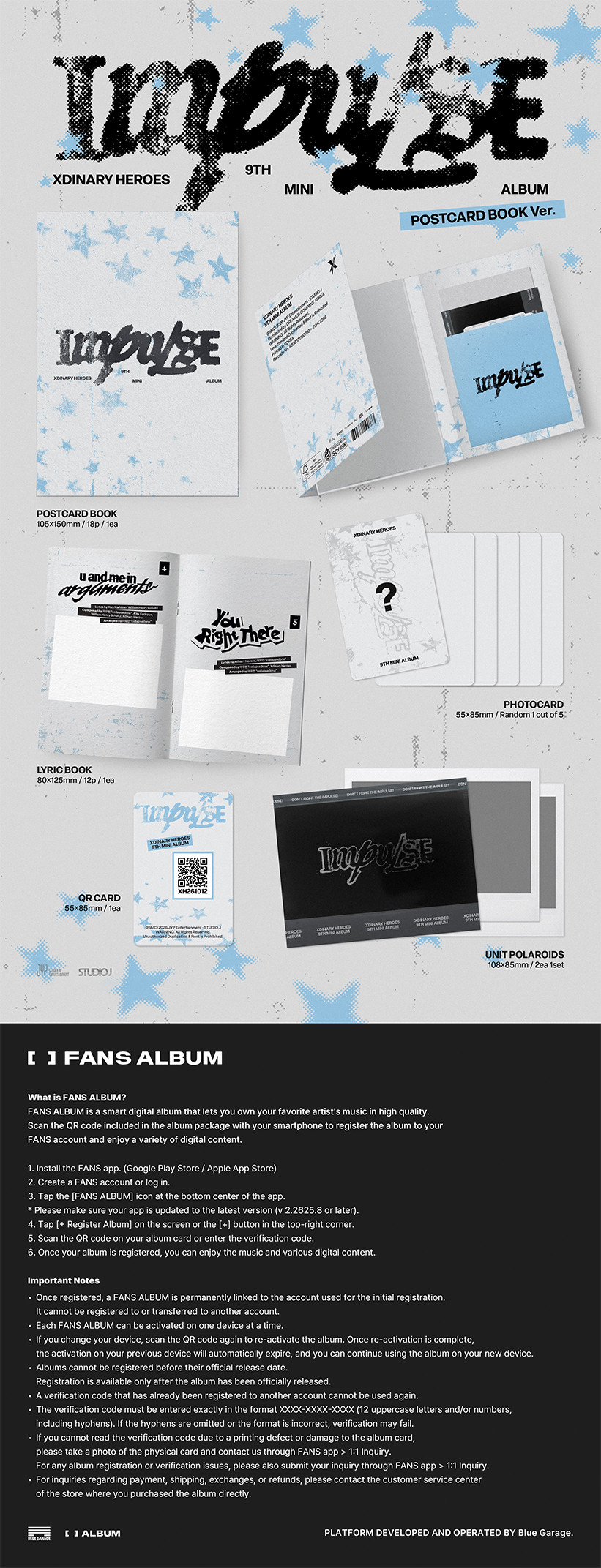IMPULSE Mini Album — Xdinary Heroes