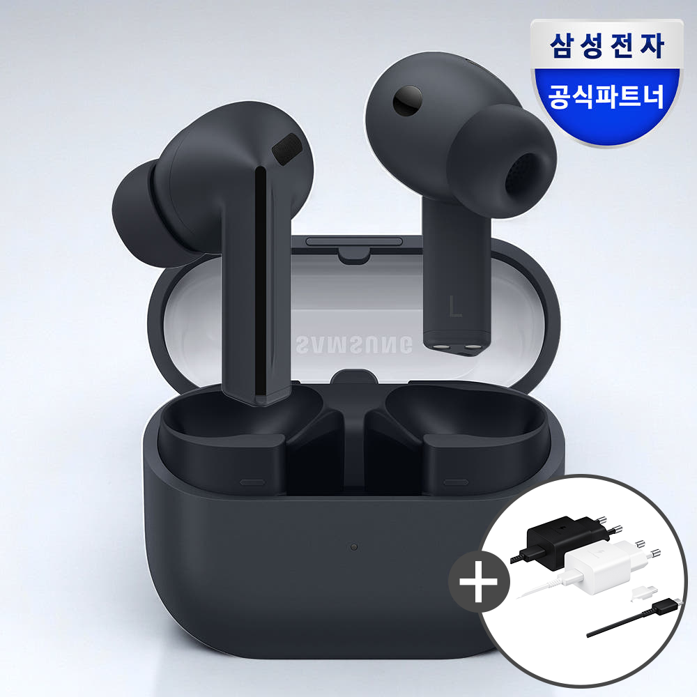 삼성전자 갤럭시 버즈3 FE 무선 블루투스 이어폰 ANC SM-R420N 블랙 상품 이미지
