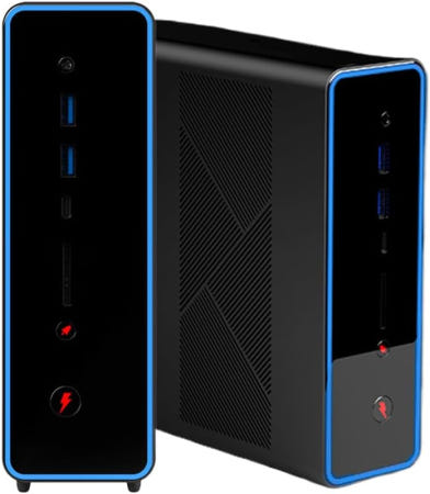 [해외]OneXPlayer ONEXStation Mini AI 워크스테이션 AMD Ryzen Max+ 395 Radeon 8060S 그래픽 128GB 128GB RAM 1TB SS