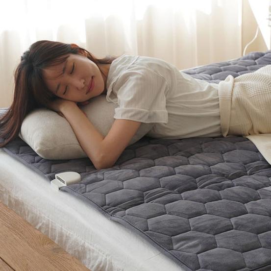 거실용전기요 2인용 카본매트 침대용 캠핑용 온열매트 퀸 - 상세 이미지 3