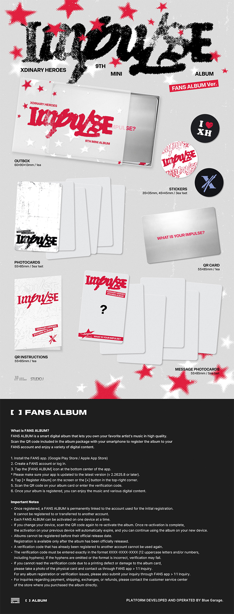 IMPULSE Mini Album — Xdinary Heroes