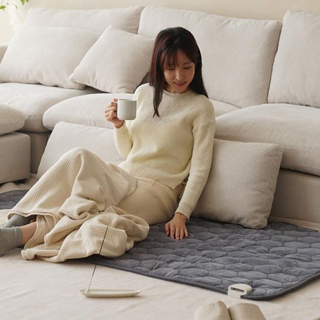 거실용전기요 2인용 카본매트 침대용 캠핑용 온열매트 퀸 이미지 6
