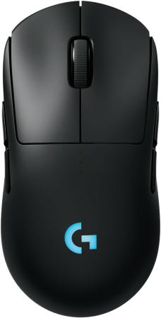 [해외]G 2 라이트스피드 양손잡이용 무선 게이밍 마우스 블랙 대칭형 디자인 4개 미만의 맞춤형 마그네틱 사이드 버튼 USBC 충전 파워플레이 지원 PC/Mac용 Black Mou