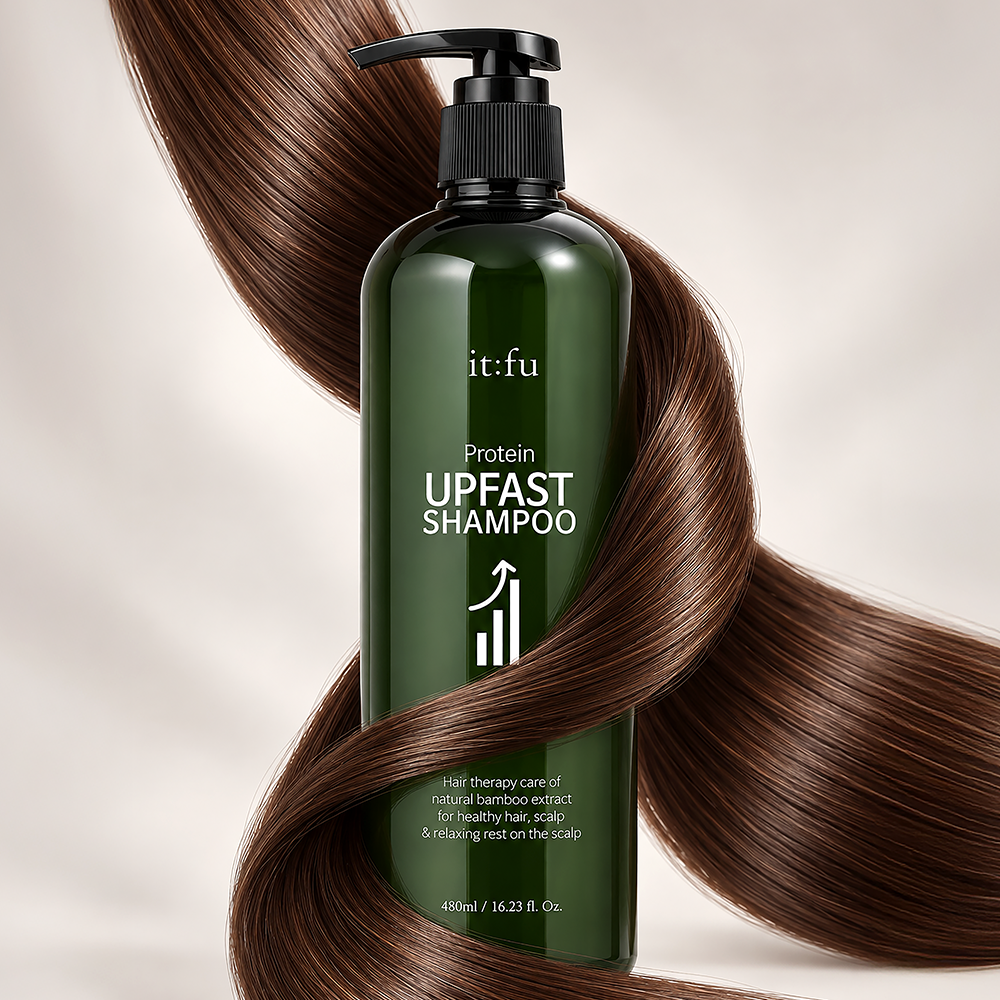 [모발활력 단백질 샴푸] 잇퓨 패스트 샴푸 머리빨리기르는법 머릿결 손상모 480ml, 1개