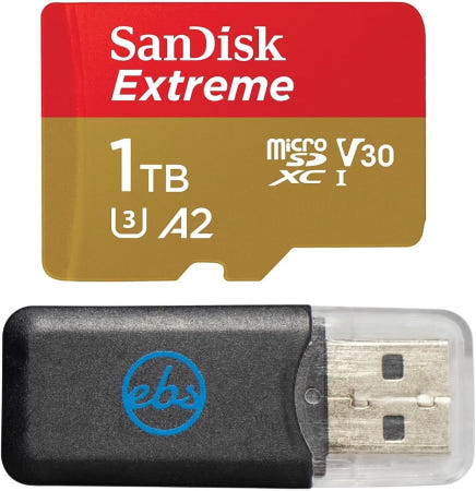 레노버 핸드헬드 호환 MicroSD 1TB 익스트림 메모리 카드 Legion Go용 Stromboli 제외 모든 구성품 Go S Systems SDSQX1T00GN6MN