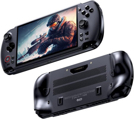 [해외]WEELIAO GPD Win 5 포터블 게이밍 PC AMD Ryzen AI Max+ 395 C 80Wh 교체형 배터리 7인치 120Hz 1_Ryzen AI Max+ 395